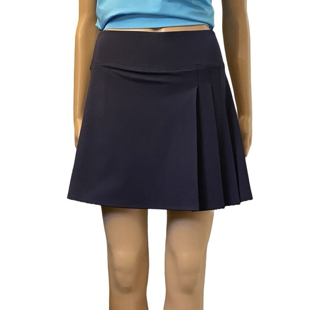 Tommy Bahama Womens Pull On Side Pleated Blue Active Pockets Skort Size XS - NWT